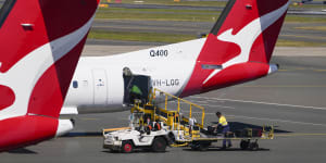 Qantas boss Vanessa Hudson last year promised to improve the airline’s customer service.