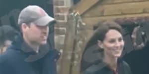 Prince William and Princess Catherine spotted have been spotted at a farm shop.