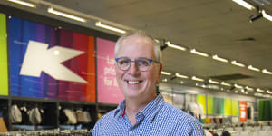 Kmart boss Ian Bailey is hoping to translate the local popularity of its Anko brand to global markets.