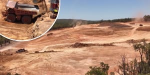 Alcoa,mining,Serpentine Dam,Western Australia,Perth,bauxite,jarrah forests,water,WAtoday,main picture. Picture:Nine News Perth
