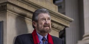 Derryn Hinch is running for parliament after his party won three upper house seats in 2018.