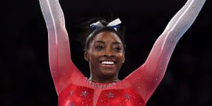 Biles becomes the most decorated female gymnast in history