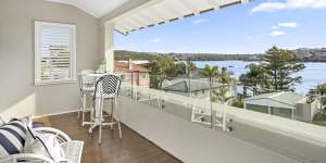 The five-bedroom,two-bedroom house at Manly has a guide of $11.25 million.