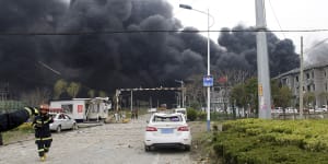 Explosion at Chinese chemical plant kills 47,injures 640