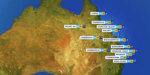 National weather forecast for Tuesday November 19