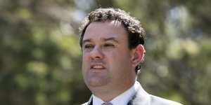 Minister for Jobs,Investment,Tourism and Western Sydney Stuart Ayres.