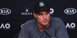 Determined:Lleyton Hewitt is ambivalent about the new Davis Cup format but has vowed to take it seriously.