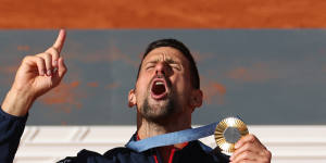 ‘The greatest success of my career’:Djokovic completes golden slam,eyes LA Olympics