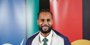 Australian basketball player Patty Mills paid tribute to his proud Indigenous heritage.