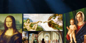 HOTA’s show is an immersive digital experience bringing together the greatest masterpieces of the Renaissance in Italy.