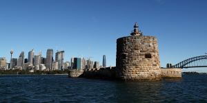 Fort Denison will be upgraded to be used as a bar and restaurant in Sydney Harbour. 