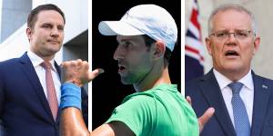 Immigration Minister Alex Hawke is still considering whether to cancel Novak Djokovic’s visa.