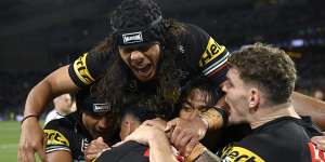 Jarome Luai and the Panthers are into next Sunday’s grand final chasing a third straight premiership.