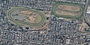 Is there really a need for two racetracks quite literally across the road from each other?