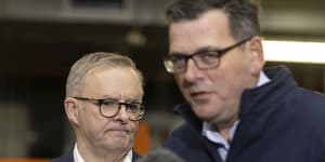 Prime Minister Anthony Albanese and Victorian Premier Daniel Andrews.