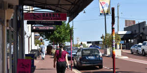 The Maylands strip is one of Perth's emerging shopping strips. 