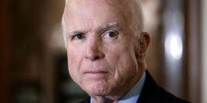 The late John McCain,a Republican senator who refused to endorse Trump.