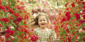 Princess Elisabeth of Belgium in the Royal Greenhouses,Brussels.