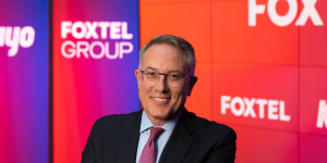 Patrick Delany has transformed Foxtel