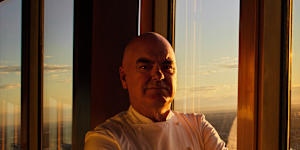 Mark Best at his new restaurant Infinity by Mark Best. 