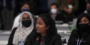 Aminath Shauna,Maldives’ Minister of Environment,Climate Change and Technology,told the delegates:“Please do us the courtesy to acknowledge that it does not bring hope to our hearts.”