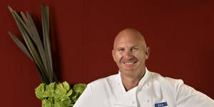Famous face ... Aria&#146;s chef and coowner,Matt Moran.