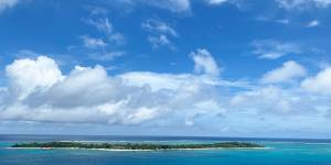 This tiny strip of sand in the Pacific is what dreams are made of