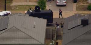 ‘I’ll kill you if you come inside’:Father describes window rescue of toddler during siege in Melbourne’s west