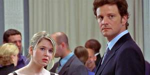 Renee Zellweger and Colin Firth in ‘Bridget Jones’s Diary’.
