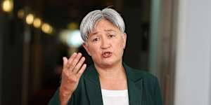 Foreign Affairs Minister Penny Wong.