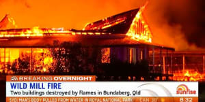 Bundaberg blaze may have been deliberately lit