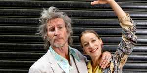 Tim Rogers and Alice Topp. “It’s letting go from the hurly-burly world of touring,addictions,afflictions and disorders,” says Rogers.