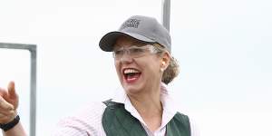 Nationals Senator Bridget McKenzie heads the Parliamentary friends of shooting group and is an avid sporting shooter.