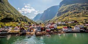 Undredal,the fishing village said to have inspired Disney’s “Frozen”.