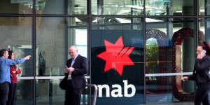 Competition kicks the stuffing out of NAB and Woolworths