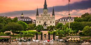 The French Quarter is a masterpiece centred on Jackson Square.