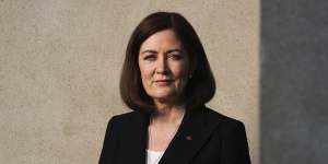 Portrait of Senator Sarah Henderson,at Parliament House in Canberra.