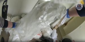 Queensland police seized replica bridal gowns during an investigation into a long-running wedding scam.