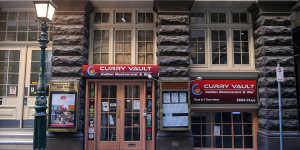 The Curry Vault restaurant in Melbourne’s CBD will remain closed for the next fortnight. 