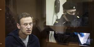 Russian opposition leader Alexei Navalny has begun a hunger strike,2021.