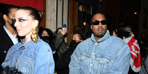 Double denim is Kanye West’s revenge dress