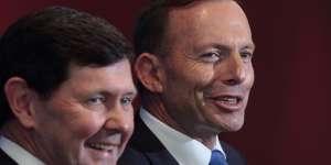 Liberal MP Kevin Andrews attended far-right demography conference with Tony Abbott