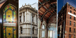 Abandoned buildings composite