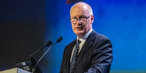 Goyder appeals to Woodside shareholders to back climate plan