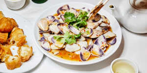 XO pipis and Chinese doughnuts at Ling Nan,a late-night favourite.