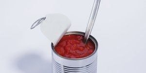 Canned tomatoes are not inferior to the fresh version.