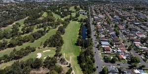 Carnarvon Golf Course in Lidcombe was earmarked for conversion into a cemetery.