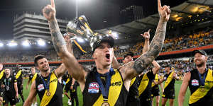 Richmond were premiers in a very strange year for football.