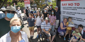 Residents around Hawthorn,in Josh Frydenberg’s electorate of Kooyong,were angry at plans for a four-storey commuter car park.
