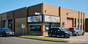 The exterior of the Moorabbin restaurant.